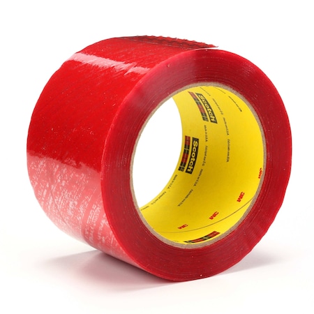 Scotch Preprinted Packing Tape, 1.8 mil Thick, 2.83 in W x 109.36 yd L, 3 in Core Dia., Clear, 24 PK 3779