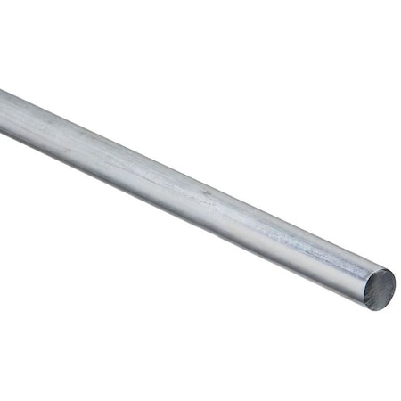 Stanley Stanley Hardware 4005BC Series 179812 Round Smooth Rod, 36 in L, 5/8 in Dia, Steel, Zinc N179-812