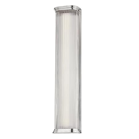 Hudson Valley Lighting Newburgh 1 Light Bath And Vanity 24.5 In. Polished Nickel 2225-PN