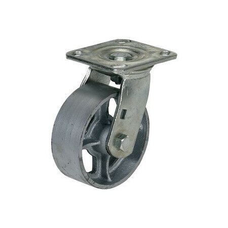 Vestil Cast Iron/Steel Swivel Caster 5 In. Diameter x 2 In. Width 1000 Lb. Capacity Gray CST-MA-5X2-S