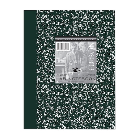 Roaring Spring Lab Notebook, 8 in. x 10 in., Green 77108