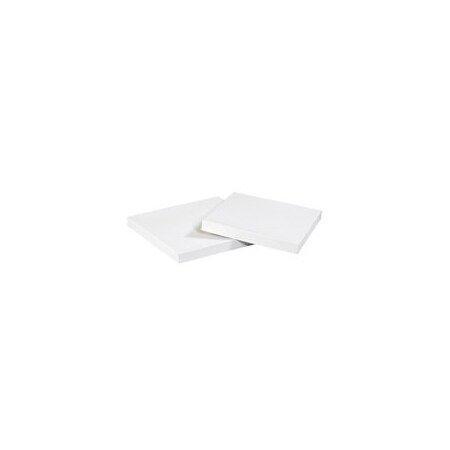 Bubblefast 50-8 x 8'' White Deluxe Gift Box Lids, 50PK BFDGBL88W