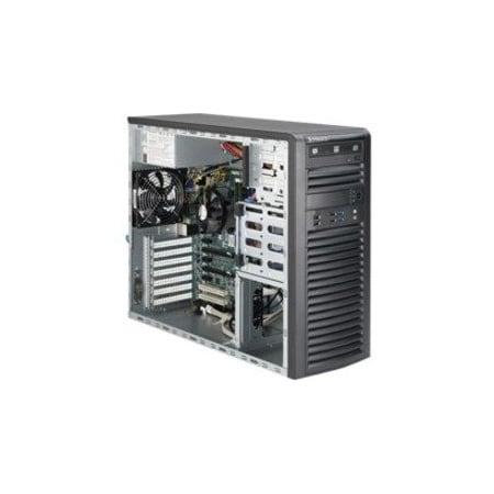 Supermicro SuperWorkstation LGA1150 500W Mid-Tower Workstation BareboneSyst (Blk) SYS-5038A-IL