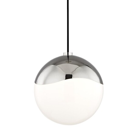 Mitzi Ella 1 Light Pendant 10.5 In. Polished Nickel H125701L-PN