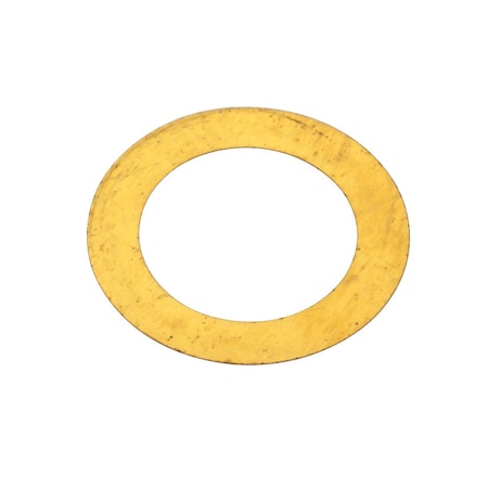 Ampg Shim, Shaft 1/4"x .001", Brass, PK10 Z9781-BR