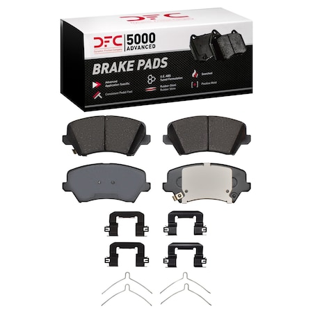 Dfc 5000 Advanced Disc Brake Pad Set,  1551-1828-01