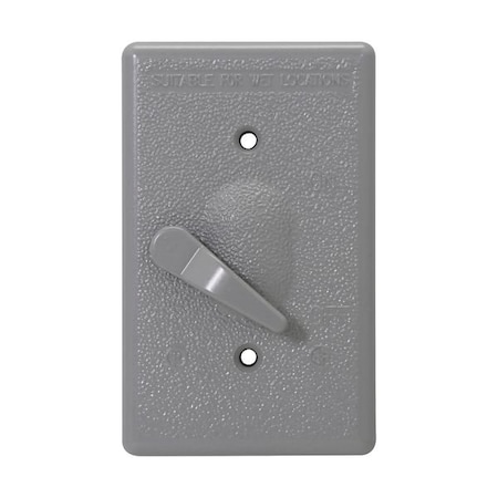 Crouse-Hinds Eaton Crouse-Hinds series weatherproof toggle switch cover, 50PK TP7280
