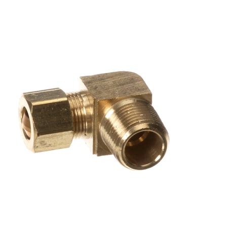 Star Elbow, 3/8 MPT x 3/8 Compression Fitting, Brass 2K-2675