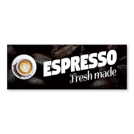 Signmission Espresso, 18 Inch, Decal D-48-30373