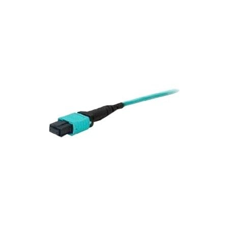 Add-On This Is A 1Ft Loopback Aqua Simplex Fiber Patch Cable. This Is Made ADD-MPOF-LB-OM3