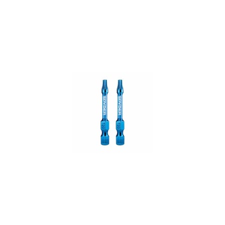 Sm Products T20 Torx Impact Driver Bits, 2 In., 2-Pk. 19053