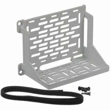 On-Q Shelf Mounting Bracket - For Enclosure - White - 10 lb Load Capacity - Plastic - 1 Pack AC1060
