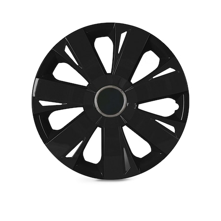 Altertrim 16 in Univ Hubcaps, Snap-On, (Blk Matte), 4PK CHB-5077-BP-16