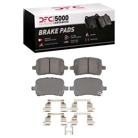 Dfc 5000 Advanced Disc Brake Pad Set, 1551-1028-01