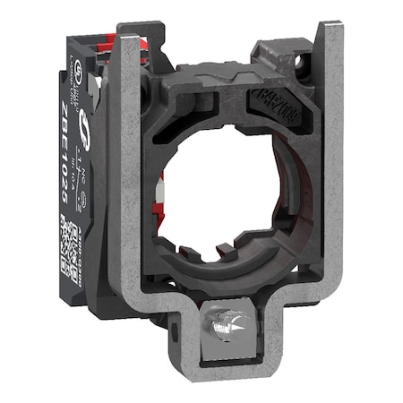 Schneider Electric Harmony XB4, Body Contact, 1 NC, Metal, Fixing Collar, Push-In Terminals ZB4BZ1025