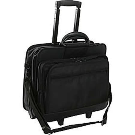 Cb Distributing Rolling 17 Inch Laptop Briefcase - Black ST2681962
