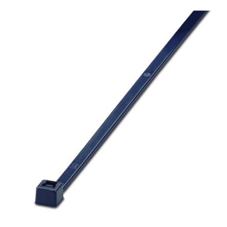 Phoenix Contact Cable Tie, 200 mm L, Blue, PA 6.6, 220 N Strength 3240797