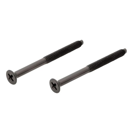 Kwikset Signature Lever Thick Door Screw Pack for Functions 720, 730, and 740 Matte Black Finish 89933-002