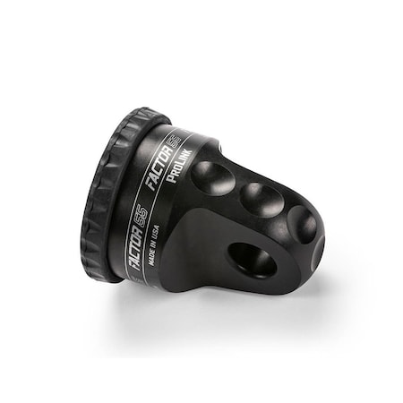 Factor 55 PROLINK LOADED ASSEMBLY - BLACK 16000 LB W/TITANIUM PIN & RUBBER GUARD 00015-04