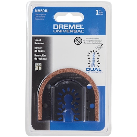 Dremel Universal 2-3/4'' Carbide Grout Oscillating Blade MM501U