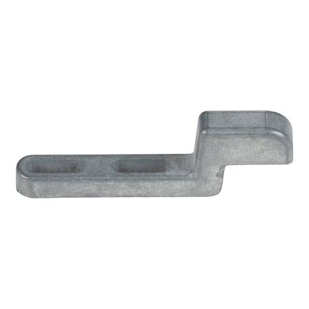 Zoro Select Door Keeper, 1-3/4" L x 1/4" H 12-212