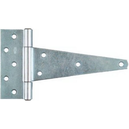 Eat-In N129-221 8 in. Extra Heavy T Hinge Without Screws, Zinc EA698335