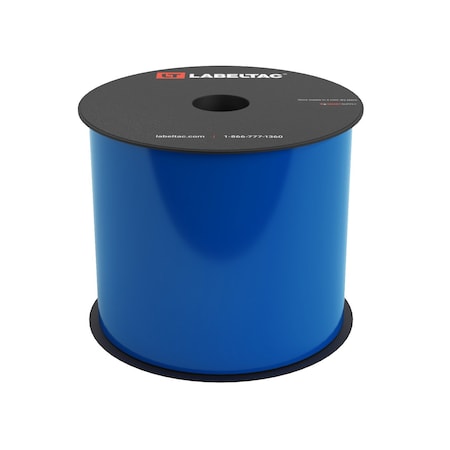 Labeltac LabelTac 4 and Pro Model Label Supply 4in x 150ft, Blue LT407