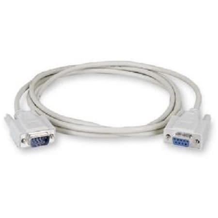 Serverusa DB9 Serial Extension Cable - Male-Female, 6 ft. SE823902