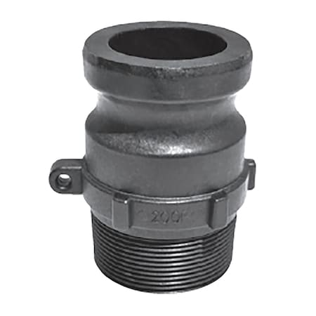 Green Leaf F Series 1 1/2 in. Male X 1 1/2 in. D Male Polypropylene Adapter Coupling 150F