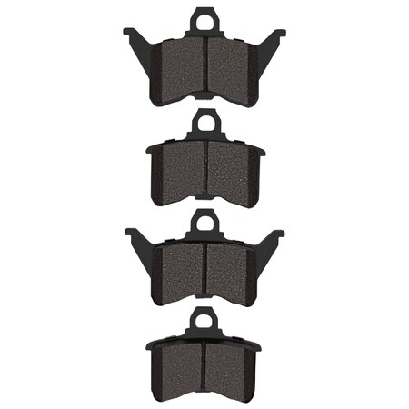 Dfc 4000 HybriDynamic, Disc Brake Pad Set,  4000-0386-00