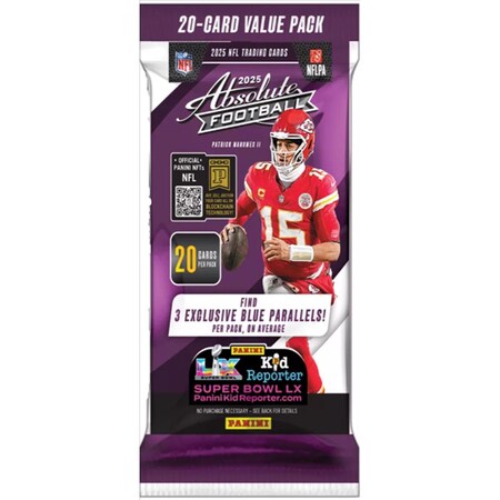 2025 Absolute Panini Football Fat Pack Trading Cards 2-18664-12