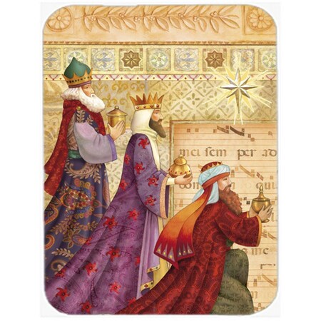 Carolines Treasures Christmas Three Wise Men Glass Large Cutting Board APH7603LCB