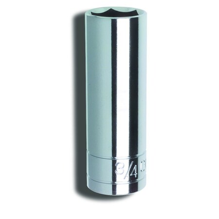 Gorilla Glue 34 Wrench Size 12 Drive Thin Wall Construction Chrome Plated Steel Single 34SKT-B