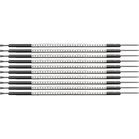 Brady ClipSleeve Wire Markers Size 05 Nylon 22 AWG - 20 AWG, K Pack of 300 Each, 300PK SCN05-K