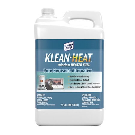 Klean Strip Klean-Heat Petroleum Hydrocarbons Clean Burning Fuel 2.5 gal EKKH992