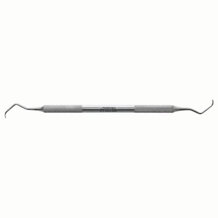 Jorgensen Laboratories Double Ended Subgingival Curette, Stainless Steel, 6" J0042S