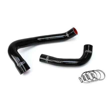 Hps Performance High Temp Reinforced Silicone Radiator Coolant Hose Kit, Black, 57-1688-BLK