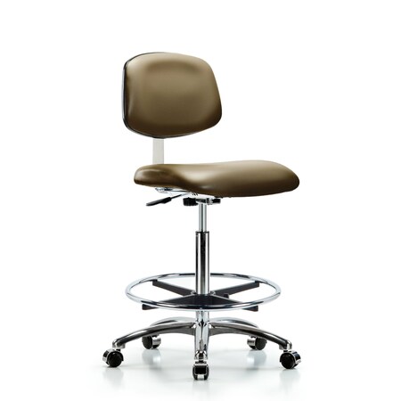 Blue Ridge Ergonomics Vinyl Clean Room Chair BR-CLR-VHBCH-CR-CF-CC-8809