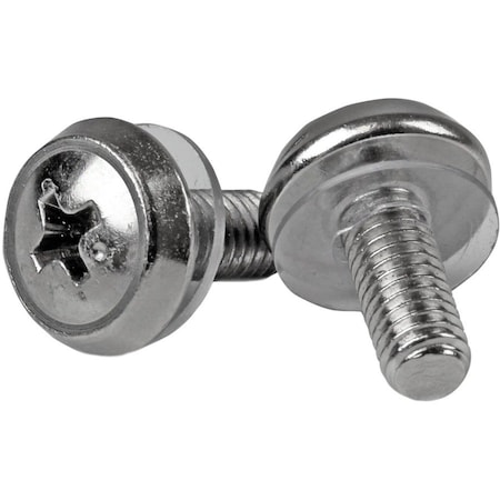 Startech.Com M5 x 12mm - Screws - 100 Pack - M5 Mounting Screws for Server Rack & Cabinet CABSCREWSM5