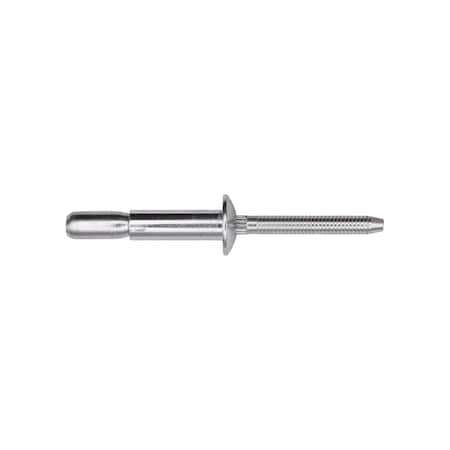 Auveco Monobolt 1/4in Diameter350/.625 Grip Steel, 100PK 12093