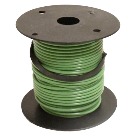 Auveco Primary Wire 18 Gauge Green 100 Feet 12427