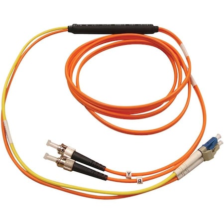 Eaton Tripp Lite Series Fiber Optic Mode Conditioning Patch Cable ST/LC, 3M 10 ft. N422-03M
