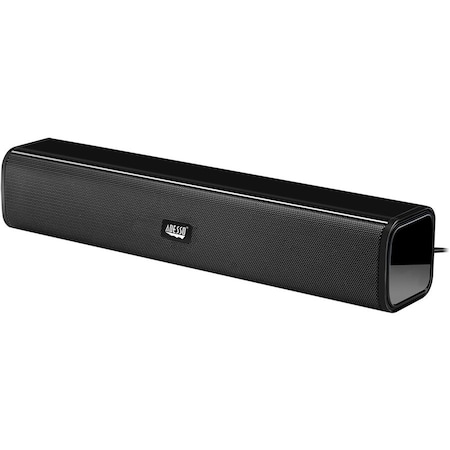 Adesso HIGH POWERED STEREO SOUND BAR SPEAKER WITH 5WX2 LARGE DUAL DRIVE UNITS ,  XTREAMS5