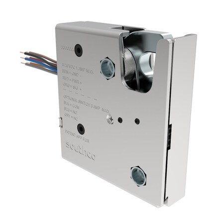 Relock Southco Electronic Rotary Push-to-Close Latch, Delayed Relock, With ...