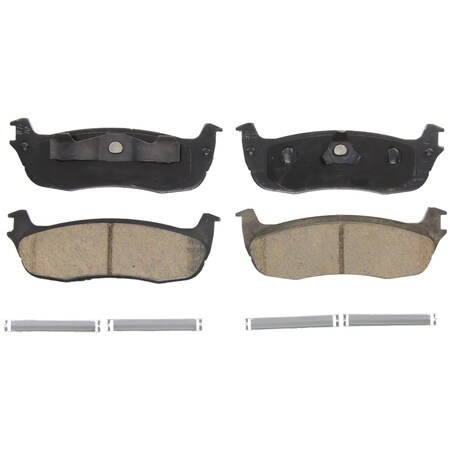 Wagner Brake QuickStop Rear Disc Brake Pad Set Ceramic,  ZD711