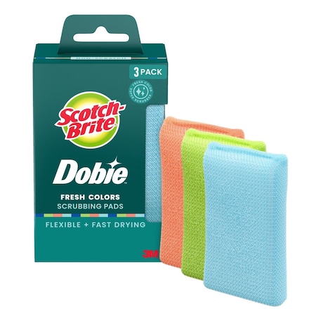 Scotch-Brite Medium Duty Scrubbing Pads For All Purpose 3 pk 723-C-8