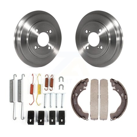 Transit Auto Rear Brake Drum Kit For Honda Fit 2009-2013 - Complete Set