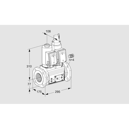 Honeywell Kromschroder VCS665F05NLWSR3E/PPPP/PPPP KS88205173