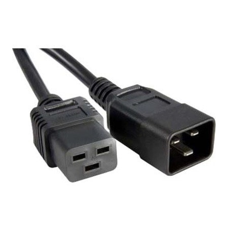 Enet C19 To C20 3Ft Black Power Cord C19C20-3F-ENC