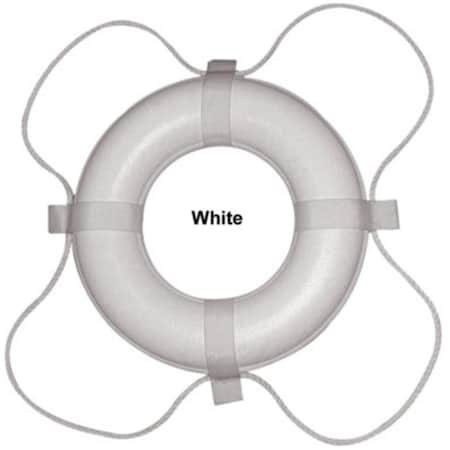 Taylormade-Adidas Taylor Made  Vinyl Coated Life Rings - White - 20 in. 52382201